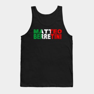 TENNIS PLAYERS - MATTEO BERRETINI Tank Top